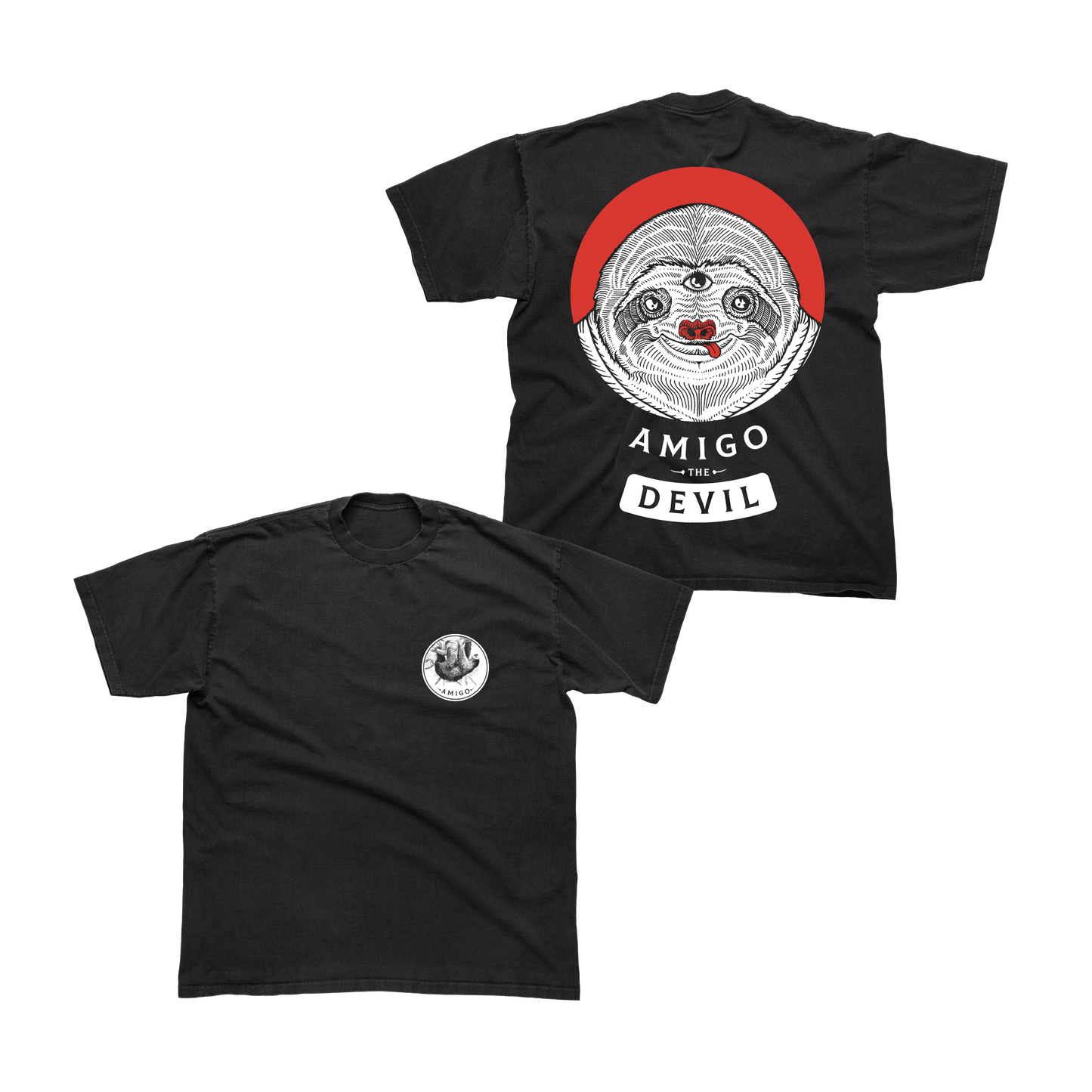 Hanging Around Black T-Shirt