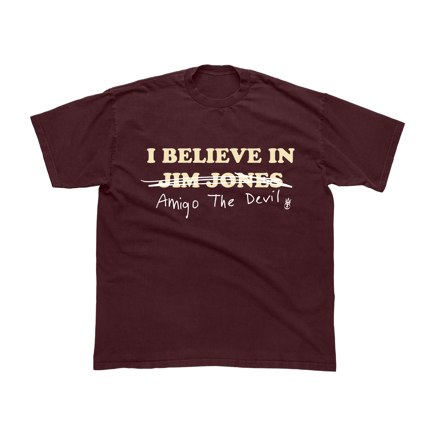 Jim Jones Maroon T-Shirt