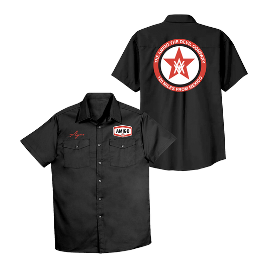 Amigo Black Work Shirt