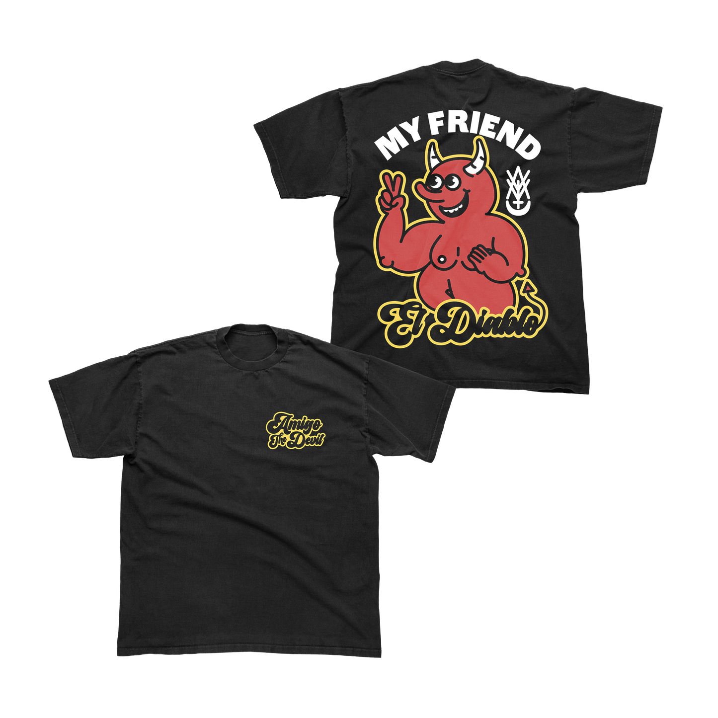 El Diablo Black T-Shirt