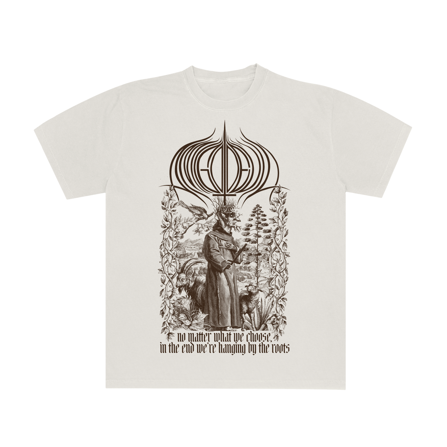 ROOTS WHITE T-SHIRT